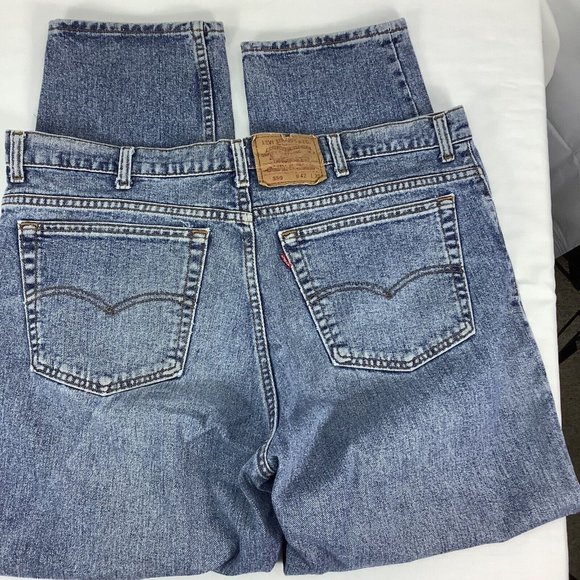 LEVI'S 550 Relaxed Fit Jeans Size 42 X 30 00550-0040 USA Made Vintage 1992 - Picture 2 of 8